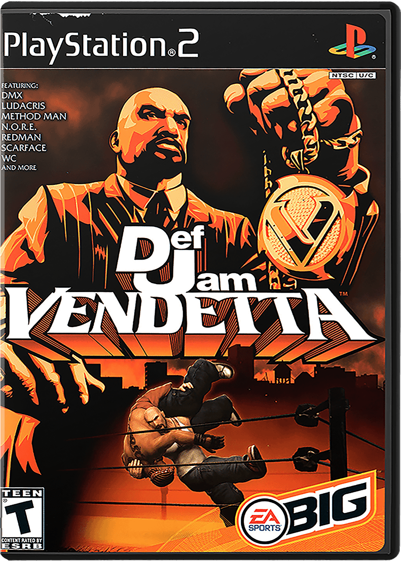 Def Jam Vendetta box art for Playstation 2